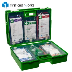 Modular First Aid Kit by First Aid Works FAWT3MH open right